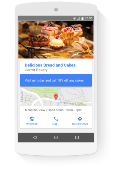 location extensions display ads